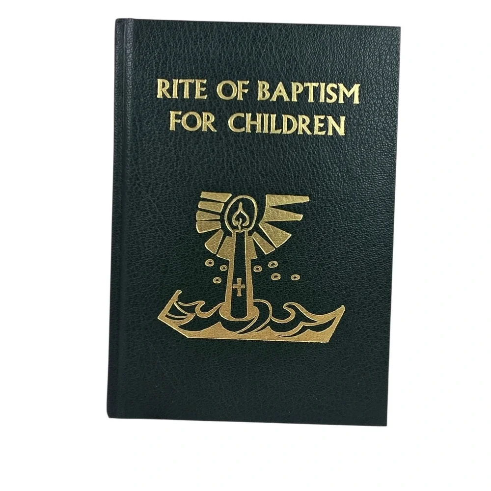 Rite of Baptism for Children 1977‎ Hardcover Catholic Book Publishing T-136